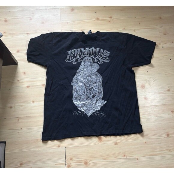 Vintage Y2K Famous Stars And Straps T-Shirt VTG Men's Size XL Franco Vescovi - Picture 1 of 9
